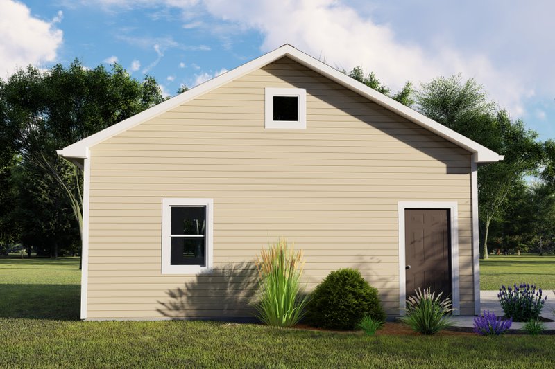 House Blueprint - Exterior - Other Elevation for Traditional House Plan #1064-139, 0 bath