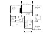 Craftsman Style House Plan - 3 Beds 2.5 Baths 1993 Sq/Ft Plan #72-125 