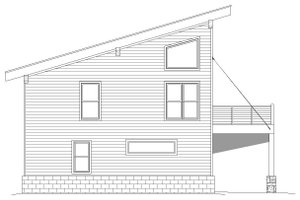 Exterior - Other Elevation for Modern House Plan #932-42 - 3 bed, 2 bath