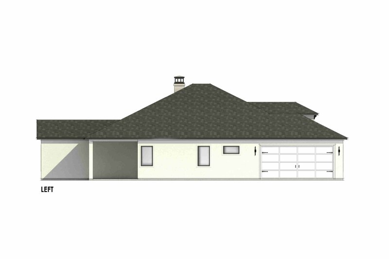 House Plan Design - Exterior - Other Elevation for Mediterranean House Plan #1096-88 - 4 bed, 3 bath