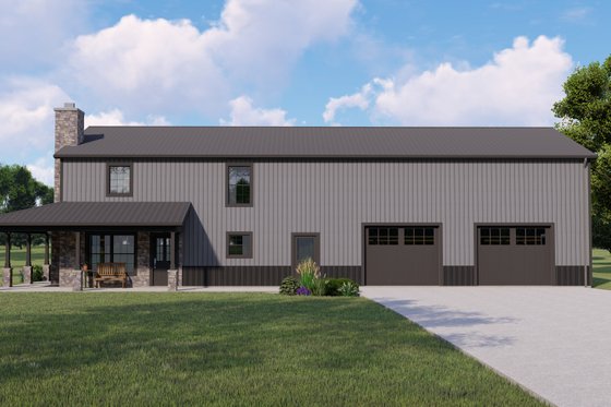 Garagedominium Plan with Loft