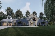 Barndominium Style House Plan - 5 Beds 3.5 Baths 3246 Sq/Ft Plan #923-213 