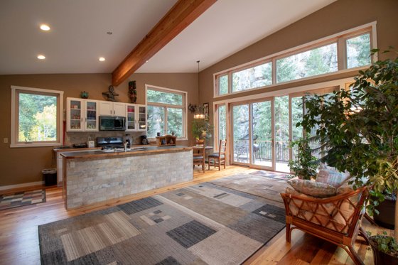 Interior - Kitchen for Cabin House Plan #1042-24 - 2 bed, 2 bath