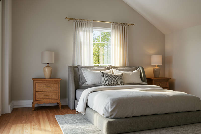 Architectural House Design - Interior - Bedroom for Craftsman House Plan #1064-474 - 4 bed, 2.5 bath