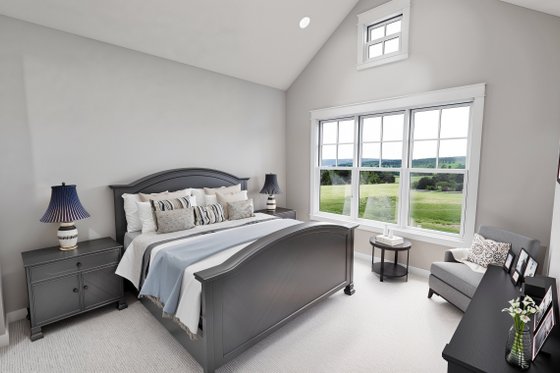 Interior - Master Bedroom for Farmhouse House Plan #51-1268 - 3 bed, 3.5 bath