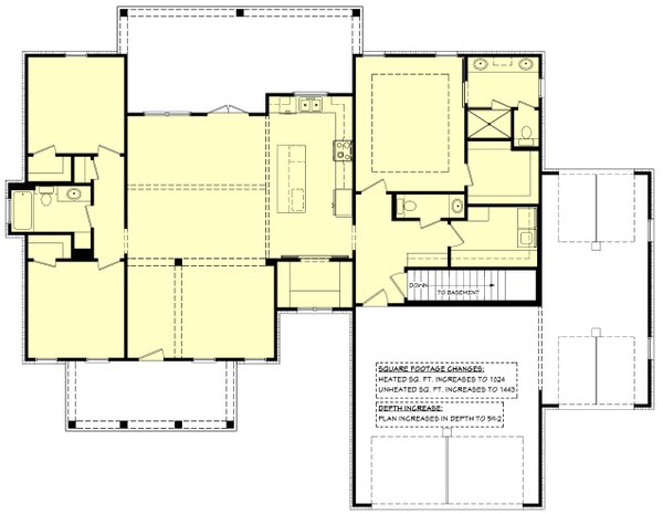 Farmhouse Floor Plan - Other Floor Plan #430-316