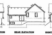 Traditional Style House Plan - 3 Beds 2 Baths 1365 Sq/Ft Plan #67-634 