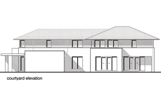 Photo 4 for Modern House Plan #496-18 - 4 bed, 2.5 bath
