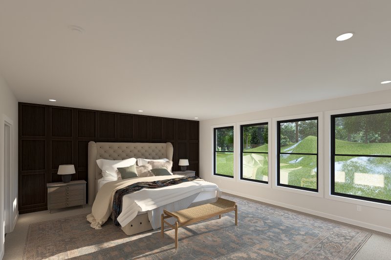 Home Plan - Interior - Master Bedroom for Craftsman House Plan #1060-495 - 3 bed, 2.5 bath