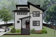 Modern Style House Plan - 3 Beds 2.5 Baths 1843 Sq/Ft Plan #79-351 