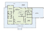 Country Style House Plan - 3 Beds 3 Baths 1921 Sq/Ft Plan #17-235 