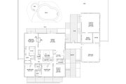 Modern Style House Plan - 3 Beds 4 Baths 2924 Sq/Ft Plan #535-9 