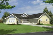 Traditional Style House Plan - 3 Beds 3 Baths 1982 Sq/Ft Plan #117-204 