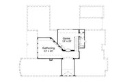 European Style House Plan - 4 Beds 3 Baths 3852 Sq/Ft Plan #411-605 