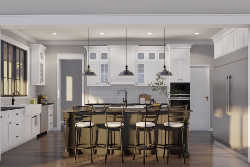 House Plan Design - Interior - Kitchen for Farmhouse House Plan #923-450 - 3 bed, 3.5 bath