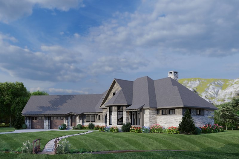 Dream House Plan - Exterior - Front Elevation 4 for Victorian House Plan #1088-5 - 3 bed, 2.5 bath