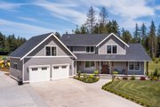 Contemporary Style House Plan - 4 Beds 2.5 Baths 3164 Sq/Ft Plan #1070-81 