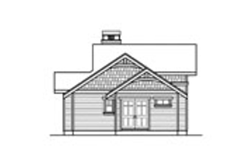 Home Plan - Exterior - Other Elevation 1 for Craftsman House Plan #124-777 - 3 bed, 3 bath