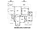 European Style House Plan - 4 Beds 4 Baths 4522 Sq/Ft Plan #81-1348 
