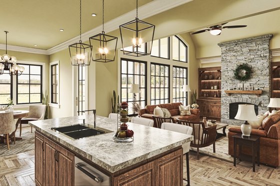 Interior - Other 1 for Craftsman House Plan #54-408 - 3 bed, 2 bath