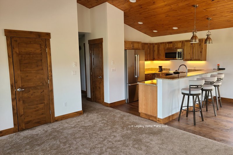 Dream House Plan - Photo 3 for Country House Plan #932-163 - 2 bed, 1 bath