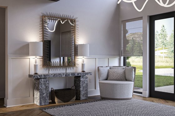 Interior - Entry 1 for Barndominium House Plan #455-385 - 6 bed, 5.5 bath