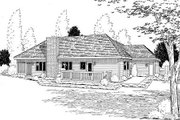 Traditional Style House Plan - 3 Beds 2 Baths 1738 Sq/Ft Plan #312-251 