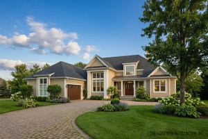 Country Exterior - Front Elevation Plan #930-184