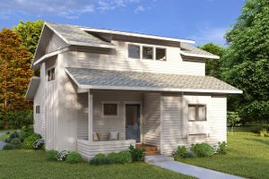 Craftsman Exterior - Front Elevation Plan #1105-4