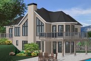 Modern Style House Plan - 2 Beds 2 Baths 1400 Sq/Ft Plan #23-162 