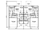 Craftsman Style House Plan - 4 Beds 4 Baths 2774 Sq/Ft Plan #20-2435 