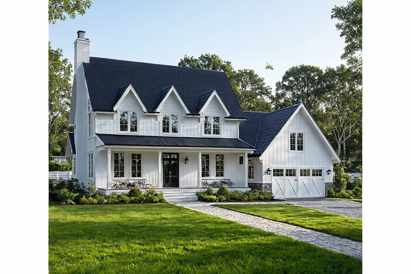 Traditional Style House Plan - 4 Beds 3 Baths 3204 Sq/Ft Plan #515-15 Exterior