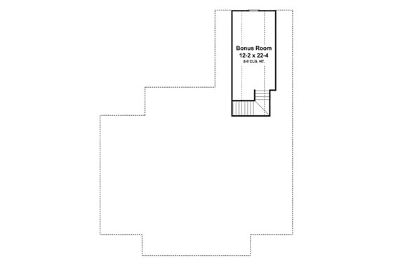 Floor Plan - Other Floor for Southern House Plan #21-238 - 3 bed, 2.5 bath