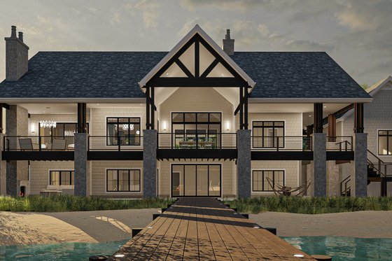 Exterior - Outdoor Living for Beach House Plan #455-294 - 3 bed, 2.5 bath