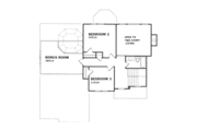 Southern Style House Plan - 3 Beds 2.5 Baths 1696 Sq/Ft Plan #129-141 