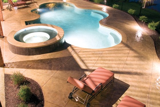 Exterior - Outdoor Living 1 for Traditional House Plan #927-11 - 5 bed, 4.5 bath