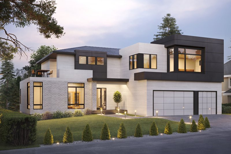 Dream House Plan - Exterior - Other Elevation for Contemporary House Plan #1066-187 - 5 bed, 4 bath