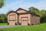 Mediterranean Style House Plan - 0 Beds 0 Baths 1797 Sq/Ft Plan #932-208 