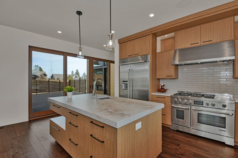 House Blueprint - Interior - Kitchen 3 for Contemporary House Plan #892-35 - 3 bed, 3.5 bath