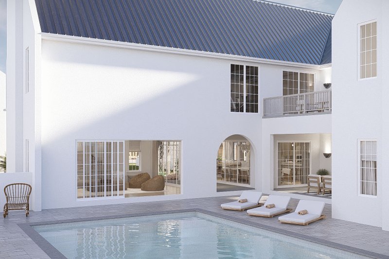 House Blueprint - Exterior - Outdoor Living 2 for Beach House Plan #455-768 - 6 bed, 6.5 bath