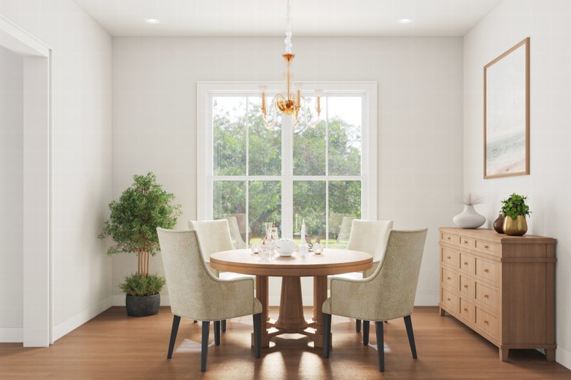 House Plan Design - Interior - Dining Room for Farmhouse House Plan #1117-45 - 4 bed, 3 bath