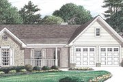 Traditional Style House Plan - 4 Beds 2 Baths 1680 Sq/Ft Plan #34-125 