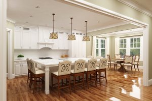 Interior - Kitchen for European House Plan #119-428 - 3 bed, 2.5 bath