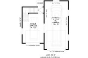 Southern Style House Plan - 0 Beds 0 Baths 413 Sq/Ft Plan #932-1203 