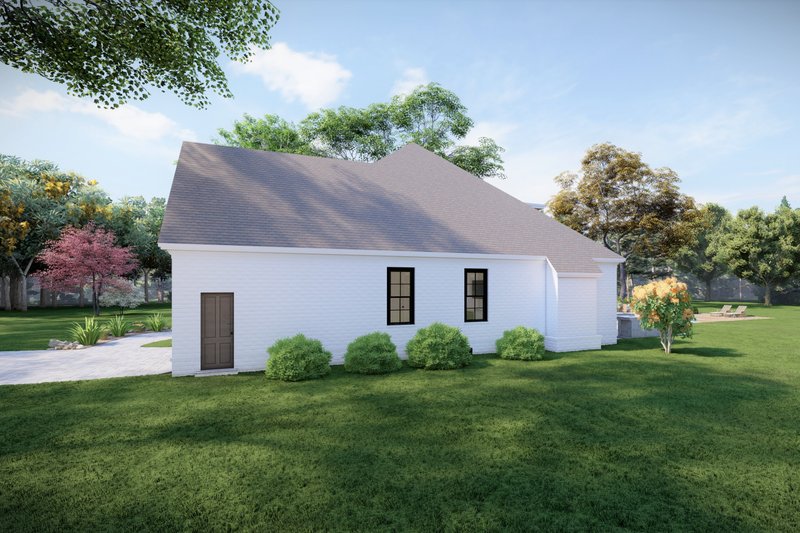 House Design - Exterior - Other Elevation 1 for Craftsman House Plan #1094-23 - 3 bed, 3.5 bath