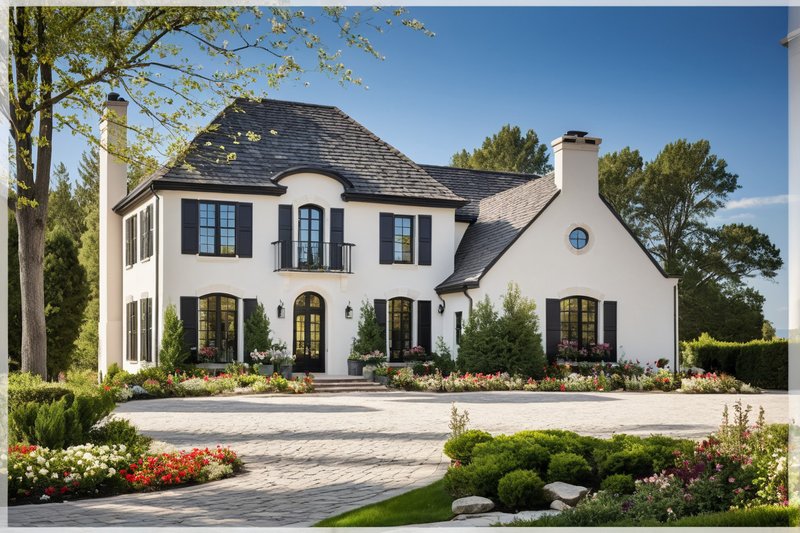 House Design - European Photo Plan #137-137