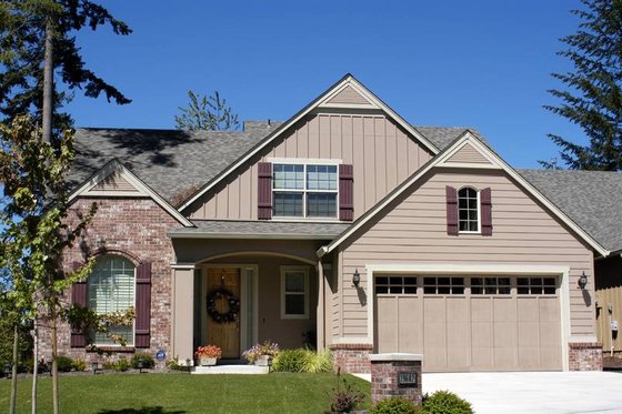 Exterior - Front Elevation 3 for Craftsman House Plan #48-109 - 3 bed, 2.5 bath
