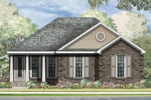 Traditional Exterior - Front Elevation Plan #424-256