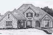 Colonial Style House Plan - 4 Beds 3.5 Baths 3589 Sq/Ft Plan #310-944 