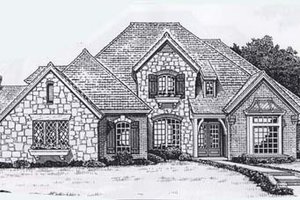 Colonial Exterior - Front Elevation Plan #310-944